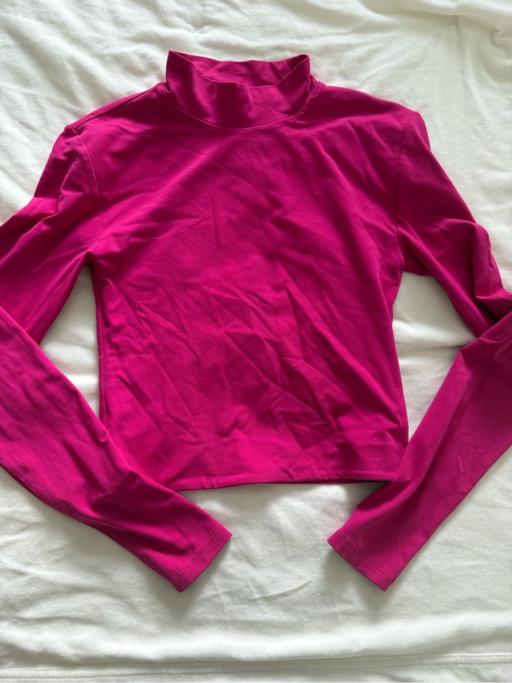 Babaton Long Sleeve Mock Neck Top